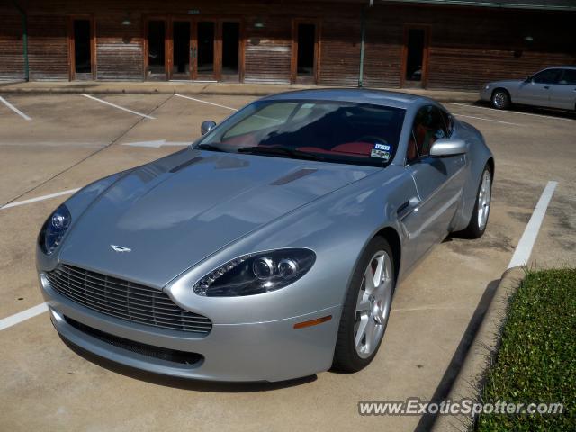 Aston Martin Vantage spotted in Houston, Texas