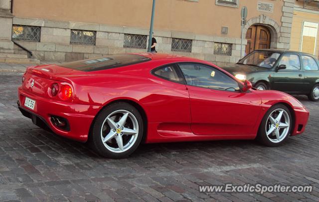 Ferrari 360 Modena spotted in Helsinki, Finland