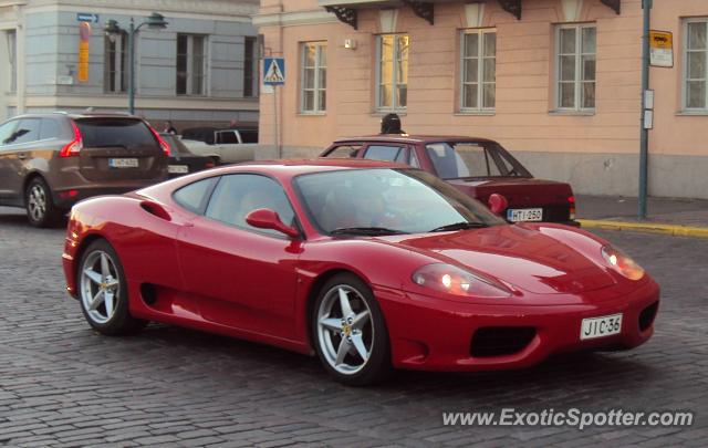 Ferrari 360 Modena spotted in Helsinki, Finland