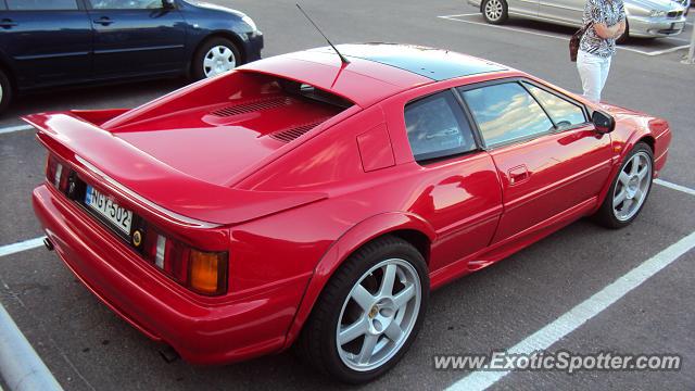 Lotus Esprit spotted in Helsinki, Finland