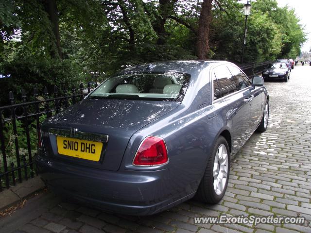 Rolls Royce Ghost spotted in Edinburgh, United Kingdom