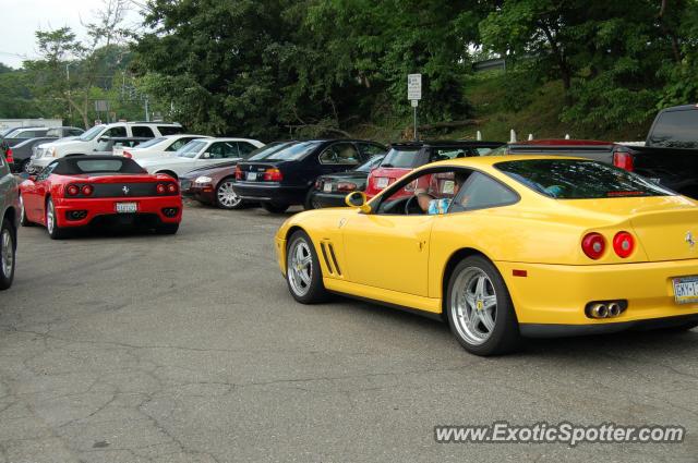 Ferrari 550 spotted in Greenwich, Connecticut