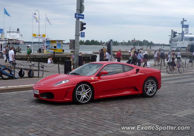 Ferrari F430 spotted in Helsinki, Finland