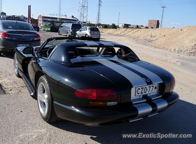 Dodge Viper spotted in Helsinki, Finland