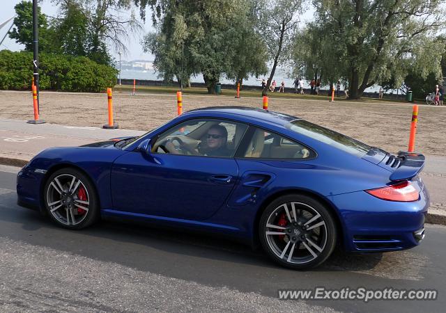 Porsche 911 Turbo spotted in Helsinki, Finland