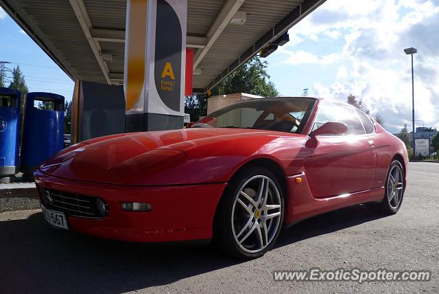 Ferrari 456 spotted in Espoo, Finland