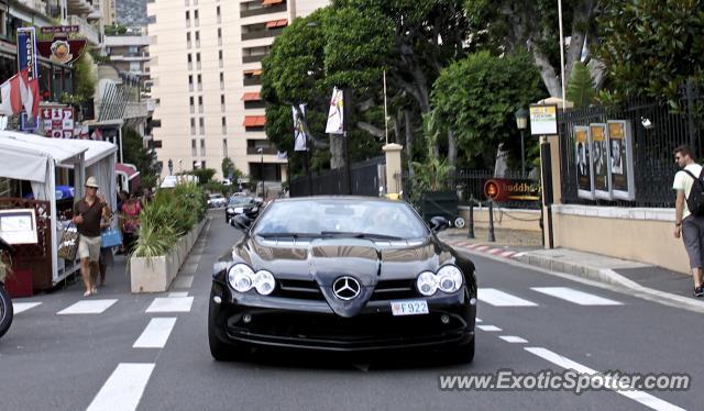 Mercedes SLR spotted in Monte-Carlo, Monaco