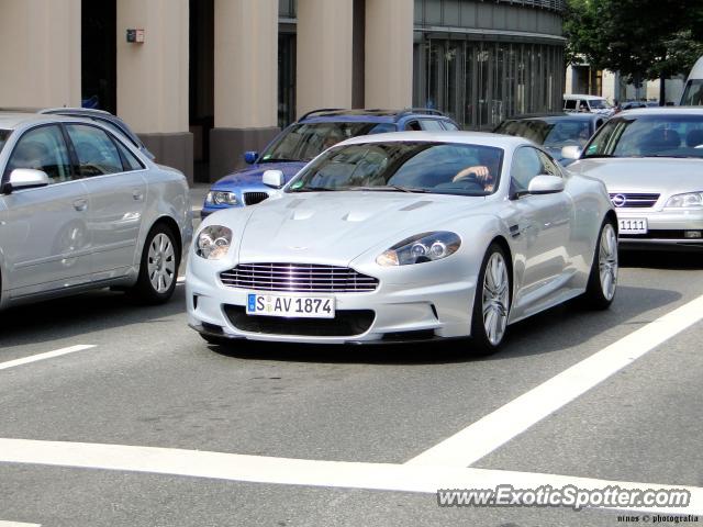 Aston Martin DBS spotted in Munich, Germany