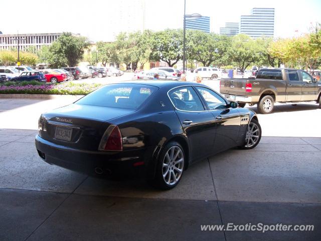 Maserati Quattroporte spotted in Houston, Texas