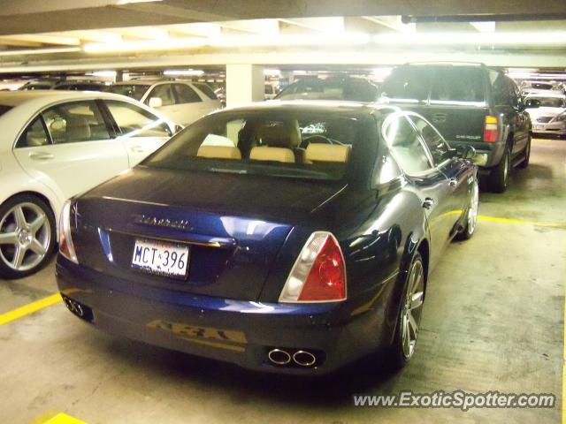 Maserati Quattroporte spotted in Houston, Texas