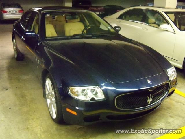 Maserati Quattroporte spotted in Houston, Texas