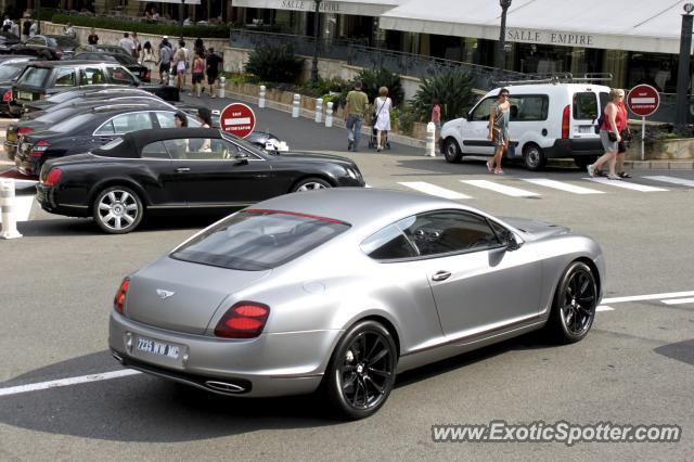 Bentley Continental spotted in Monte-Carlo, Monaco