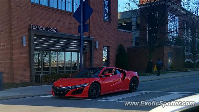 Acura NSX spotted in Columbus, Ohio