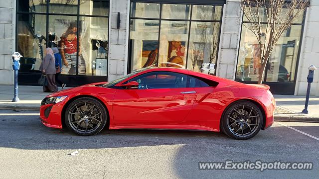 Acura NSX spotted in Columbus, Ohio