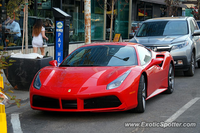 Ferrari 488 GTB spotted in Edmonton, Canada