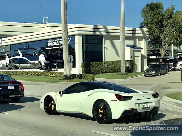 Ferrari 488 GTB spotted in Ft Lauderdale, Florida