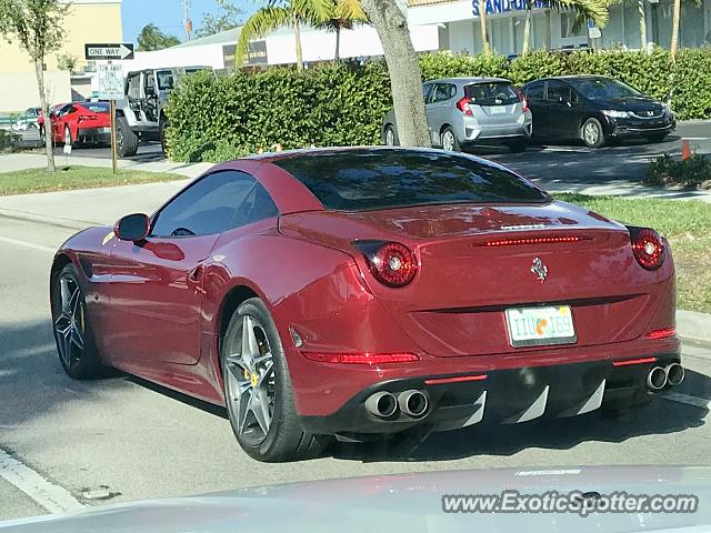 Ferrari California spotted in Ft Lauderdale, Florida