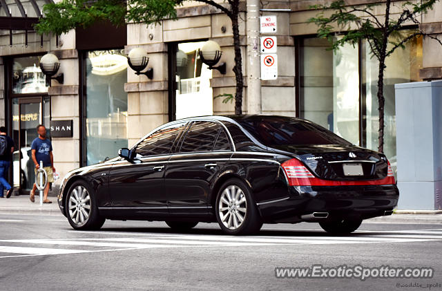 Mercedes Maybach spotted in Toronto, Canada