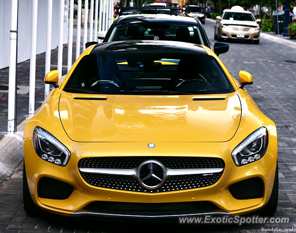 Mercedes AMG GT spotted in Toronto, Canada