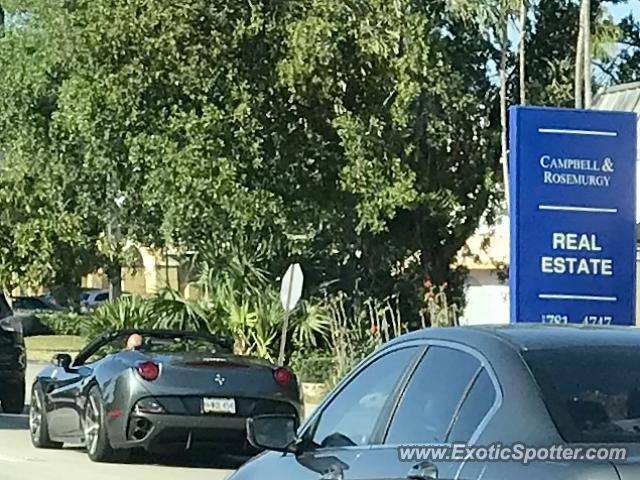 Ferrari California spotted in Ft Lauderdale, Florida