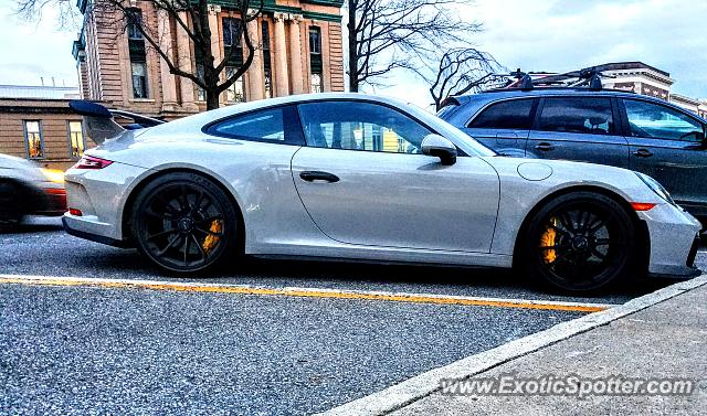 Porsche 911 GT3 spotted in Greenwich, Connecticut