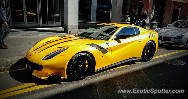 Ferrari F12 spotted in Zurich, Switzerland