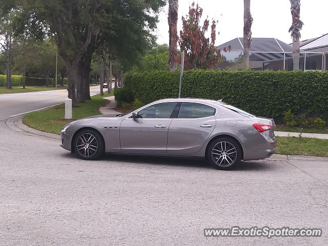 Maserati Ghibli spotted in Riverview, Florida