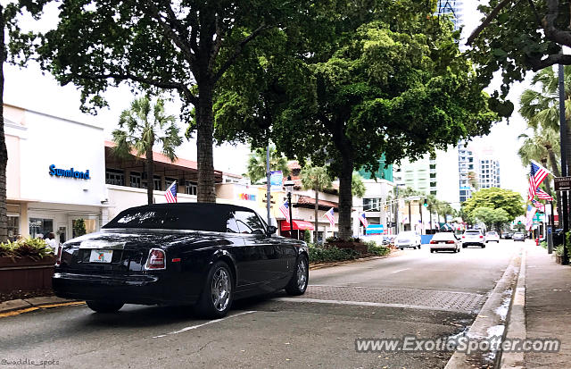 Rolls-Royce Phantom spotted in Fort Lauderdale, Florida