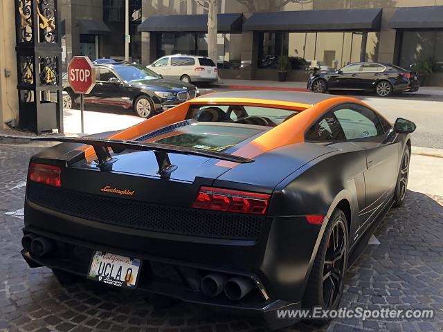 Lamborghini Gallardo spotted in Beverly Hills, California