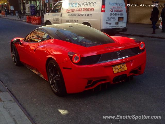 Ferrari 488 GTB spotted in Manhattan, New York