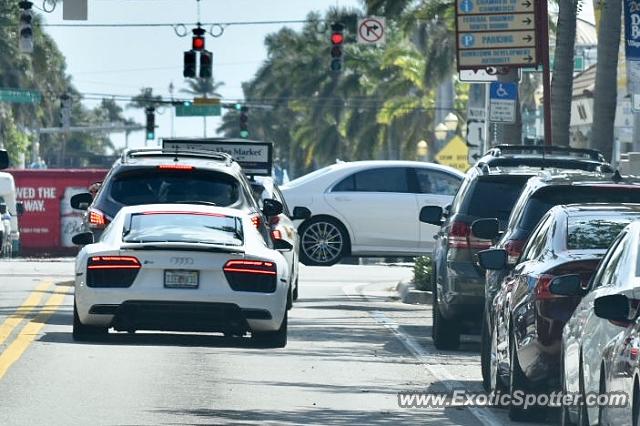 Audi R8 spotted in Delray Beach, Florida