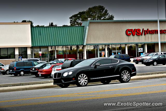 Bentley Continental spotted in Bloomington, Indiana