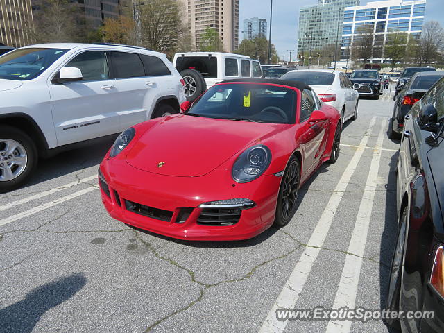 Porsche 911 spotted in Atlanta, Georgia