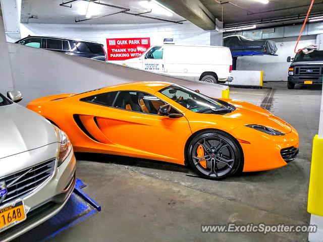 Mclaren MP4-12C spotted in Manhattan, New York