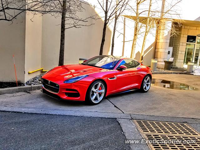 Jaguar F-Type spotted in Short Hills, New Jersey