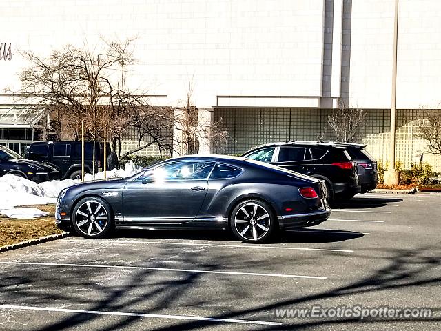 Bentley Continental spotted in Short Hills, New Jersey