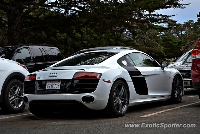 Audi R8 spotted in Carmel, California