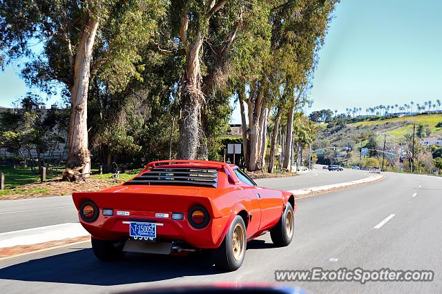 Lancia Stratos spotted in Malibu, California