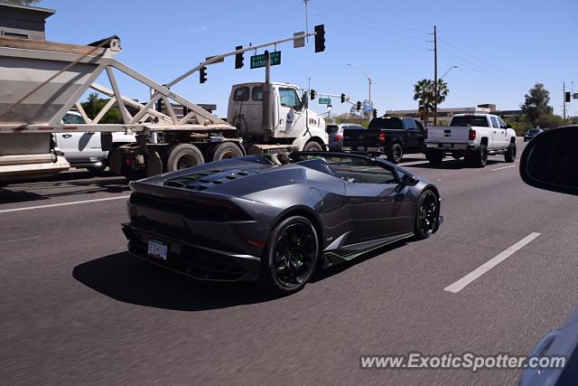 Lamborghini Huracan spotted in Scottsdale, Arizona