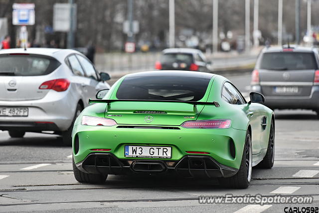 Mercedes AMG GT spotted in Warsaw, Poland