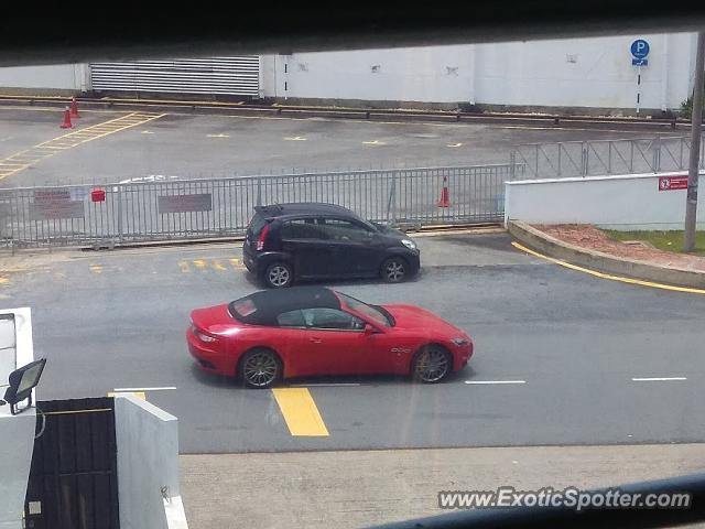 Maserati GranCabrio spotted in Kuala lumpur, Malaysia