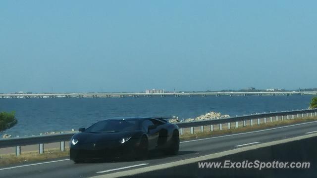 Lamborghini Aventador spotted in Tampa, Florida