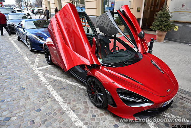 Mclaren 720S spotted in Warsaw, Poland