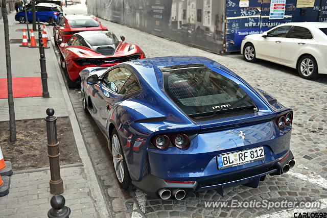 Ferrari 812 Superfast spotted in Warsaw, Poland