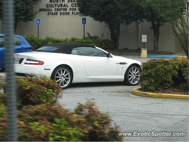 Aston Martin DB9 spotted in Dunwoody, Georgia