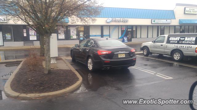 Maserati Ghibli spotted in Brick, New Jersey