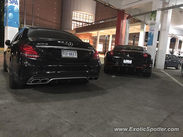 Ferrari California spotted in Tysons Corner, Virginia