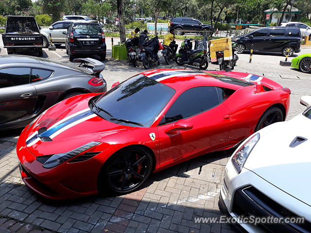 Ferrari 458 Italia spotted in Jakarta, Indonesia