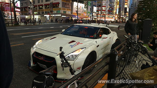 Nissan GT-R spotted in Akihabara, Japan