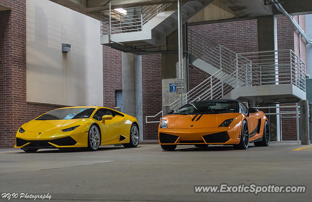 Lamborghini Huracan spotted in Dallas, Texas